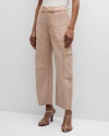 CITIZENS OF HUMANITY MARCELLE STRAIGHT TWILL CARGO PANTS