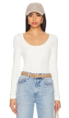Citizen Of Humanity Margie Tee In White