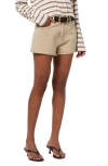 Citizen Of Humanity Citizens Of Humanity Marlow High Waist Denim Cutoff Shorts In Hempseed