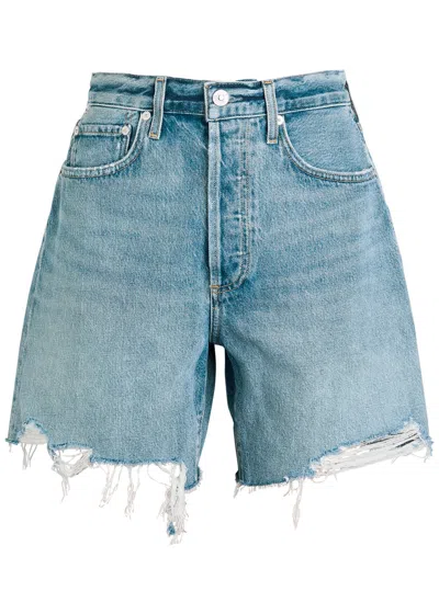 Citizens Of Humanity Marlow Long Denim Shorts