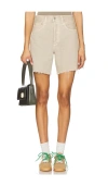 Citizen Of Humanity Marlow Long Vintage Short In Beige