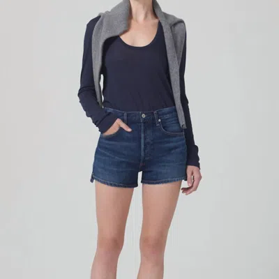 Citizens Of Humanity Marlow Short In Blue