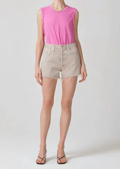 Citizen Of Humanity Marlow Short In Frosted In Multi