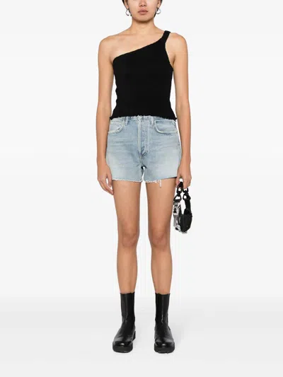 Citizen Of Humanity Marlow Short In Light Indigo In Blue