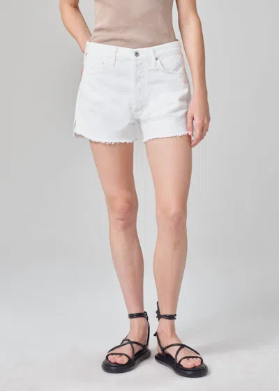 Citizens Of Humanity Marlow Vintage Short In Sail In White