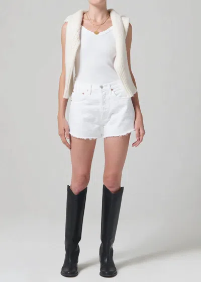 Citizen Of Humanity Marlow Vintage Shorts In Polish In Multi