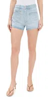 Citizen Of Humanity Marlow Welt Pocket Shorts Skyscape