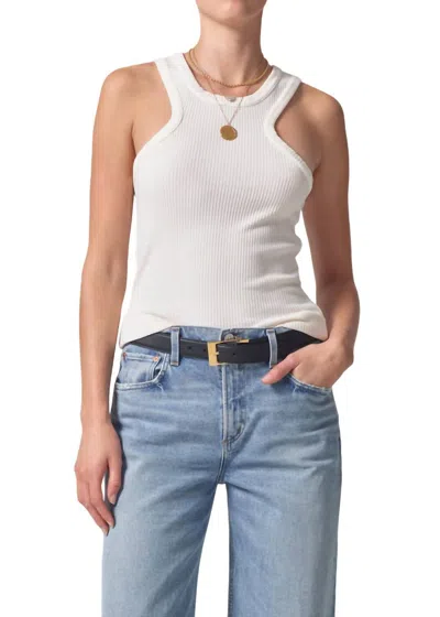 CITIZEN OF HUMANITY MELROSE TANK TOP IN PASHMINA