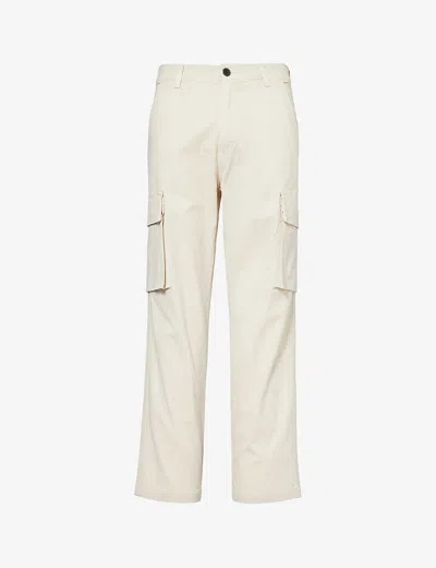 Citizen Of Humanity Citizens Of Humanity Mens Abalone Dillon Patch-pocket Straight-leg Mid-rise Stretch-cotton Trousers In Abalone