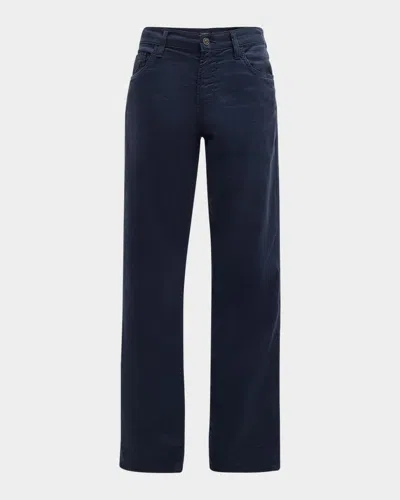 Citizen Of Humanity Men's Gage Stretch Linen-cotton Pants In Night Flight (n