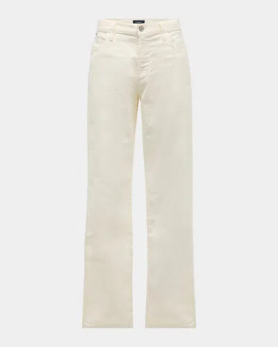 Citizen Of Humanity Men's Gage Stretch Linen-cotton Pants In Sierra (off Whi