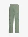 Citizen Of Humanity Citizens Of Humanity Mens Nova Dillon Patch-pocket Straight-leg Mid-rise Stretch-cotton Trousers