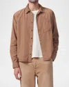 Citizen Of Humanity Men's Rework Button-down Shirt In Sahara (md Brow