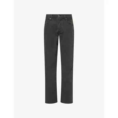 Citizen Of Humanity Mens Charred Cedar Gage Straight-leg Stretch-cotton Jeans In Gray