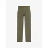 Citizen Of Humanity Mens Bay Leaf Flat Front Chino Tapered-leg Cotton Trousers