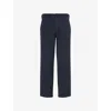 Citizen Of Humanity Mens Flat Front Chino Tapered-leg Cotton Trousers Navy In Navy