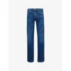 Citizen Of Humanity Mens Gage Brand-patch Straight-leg Regular-fit Stretch-denim Blend Jeans Watson