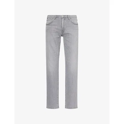 Citizen Of Humanity Mens Citizens Of Humanity Gage Straight-leg Stretch-denim Jeans In Paragon (md/lt Grey)