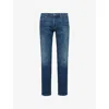 Citizen Of Humanity Mens Citizens Of Humanity Adler Brand-patch Tapered-leg Regular-fit Stretch-denim Jeans In Kinetic