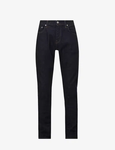 Citizen Of Humanity Citizens Of Humanity Mens Amaro London Brand-patch Tapered-leg Stretch-denim Jeans In Blue