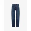 Citizen Of Humanity Citizens Of Humanity Mens Duke Elijah Belt-loop Straight-leg Relaxed-fit Stretch-woven Jeans In Blue