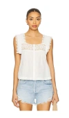 Citizen Of Humanity Mia Embroidered Top