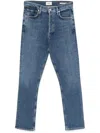 Citizen Of Humanity Charlotte High Rise Straight Jeans First Class In Blue