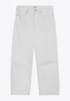 Citizens Of Humanity Miro Barrel-leg Jeans In White