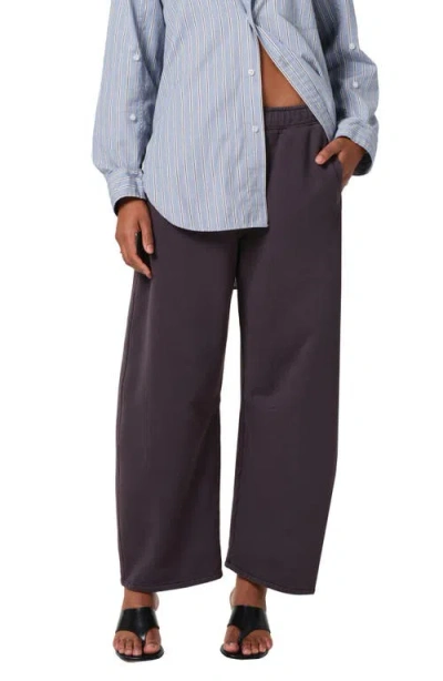 Citizens Of Humanity Miro Cotton Fleece Sweatpants In Charcoal