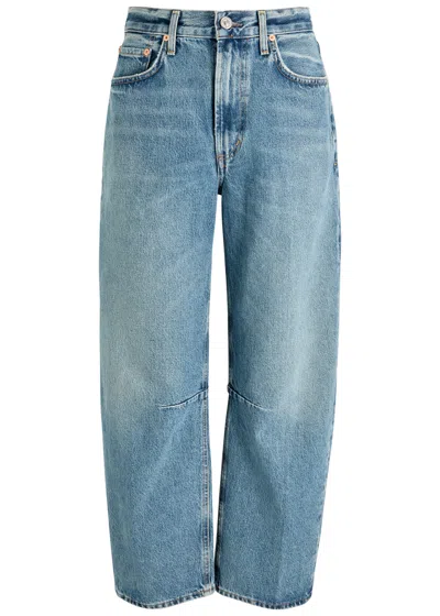 Citizens Of Humanity Miro Cropped Barrel-leg Jeans