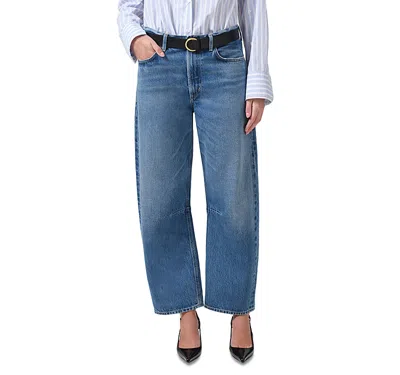 CITIZEN OF HUMANITY CITIZENS OF HUMANITY MIRO HIGH RISE ANKLE BARREL JEANS IN PACIFICA