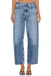 Citizen Of Humanity Citizens Of Humanity Womens Pacifica Miro Barrel-leg Relaxed-fit High-rise Denim Jeans In Multi