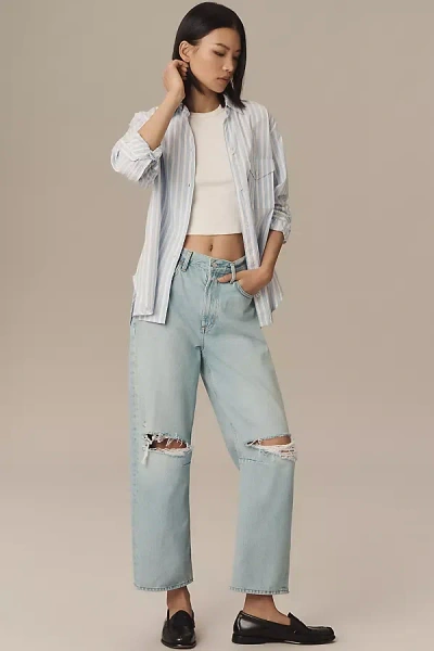 Citizen Of Humanity Miro Relaxed High-rise Tapered Jeans In Blue