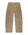Citizen Of Humanity Citizens Of Humanity Miro High Waist Barrel Jeans In Animal Print