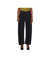 Citizen Of Humanity Black Gaucho Vintage Wide Leg Jeans In Black
