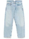 Citizens Of Humanity Relaxed Wide Leg Jeans With Contrast Stitching In It Indigo