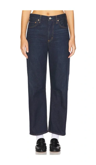Citizen Of Humanity Miro Relaxed Wide Leg In Blue