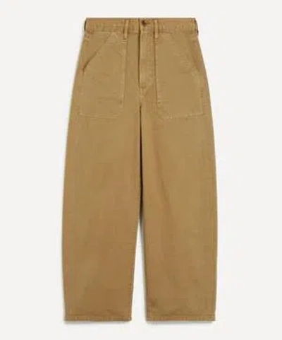 Citizen Of Humanity Citizens Of Humanity Ayla Wide Leg Utility Twill Pants In Heirloom