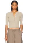 Citizen Of Humanity Nali Henley Tee In Flora
