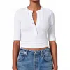 Citizen Of Humanity Citizens Of Humanity Nali Rib Henley In White