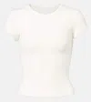 Citizen Of Humanity Maybelle Cotton-jersey T-shirt In Beige