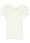 Citizen Of Humanity Citizens Of Humanity Nello Ribbed Stretch-knit Cropped T-shirt