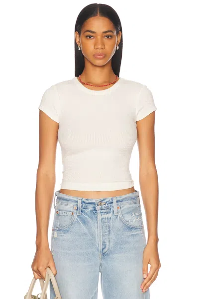 Citizens Of Humanity Maybelle Cotton-jersey T-shirt In White
