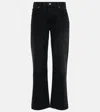 Citizen Of Humanity Neve Low-rise Straight Jeans In Black