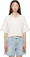 Citizen Of Humanity Off-white Lowen Polo
