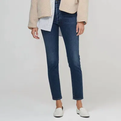 Citizens Of Humanity Olivia High Rise Slim Jean In Blue