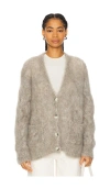 Citizen Of Humanity Padma Cable Cardigan In Grey