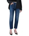 Citizen Of Humanity Citizens Of Humanity Palma High Rise Ankle Straight Jeans In Ambry In Animal Print