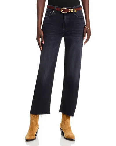 CITIZEN OF HUMANITY CITIZENS OF HUMANITY PALMA HIGH RISE ANKLE STRAIGHT JEANS IN MEDALLION