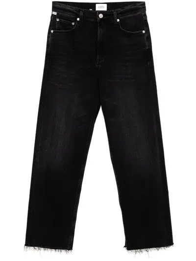 Citizens Of Humanity Paloma Wide-leg Jeans In Schwarz